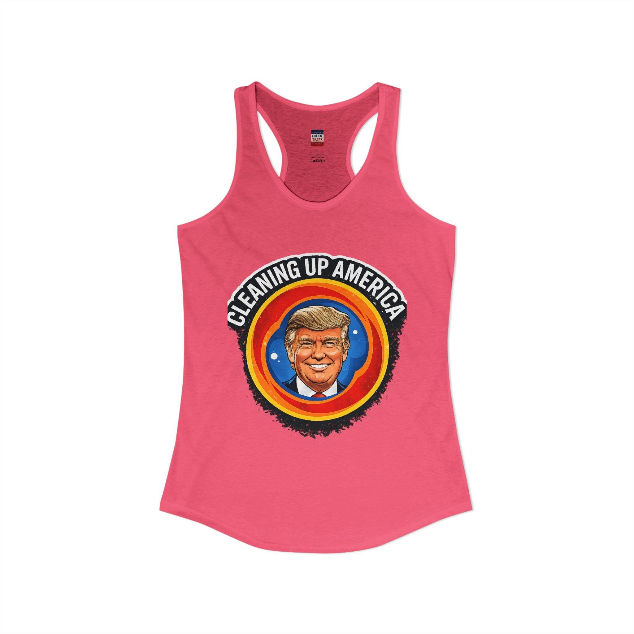 Cleaning Up America  Women's Racerback Tank