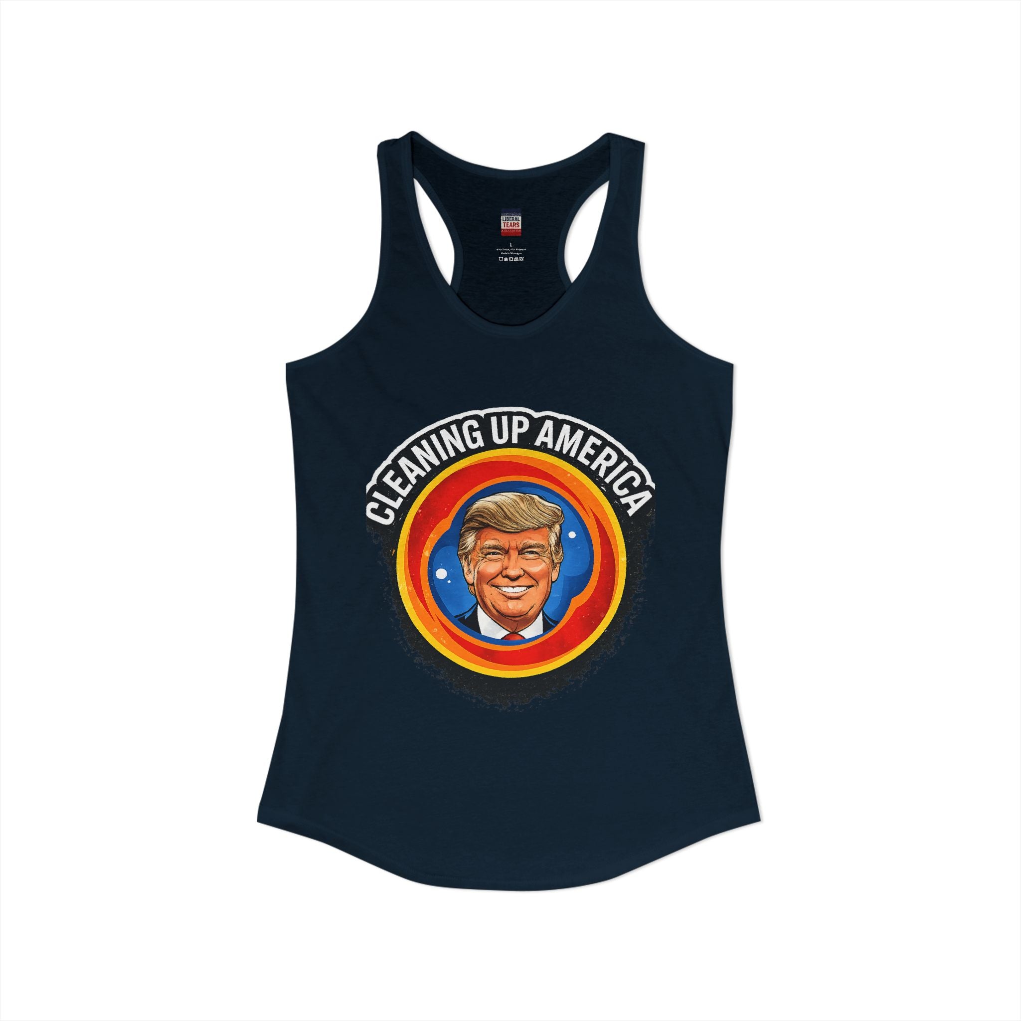 Cleaning Up America  Women's Racerback Tank