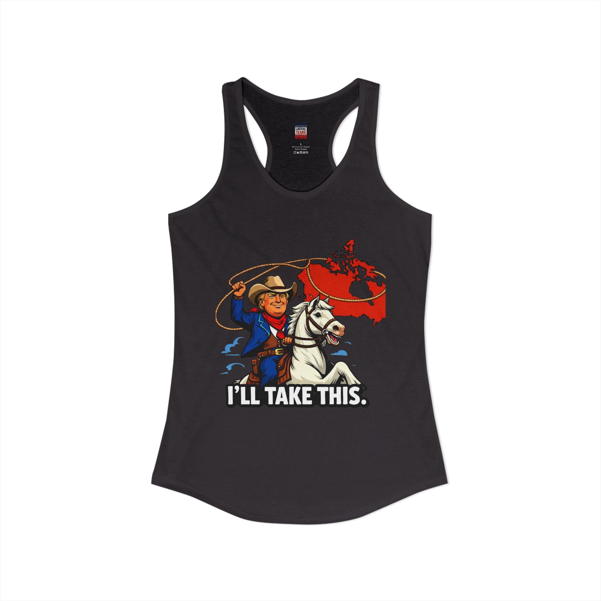 I'll Take This  Women's Ideal Racerback Tank