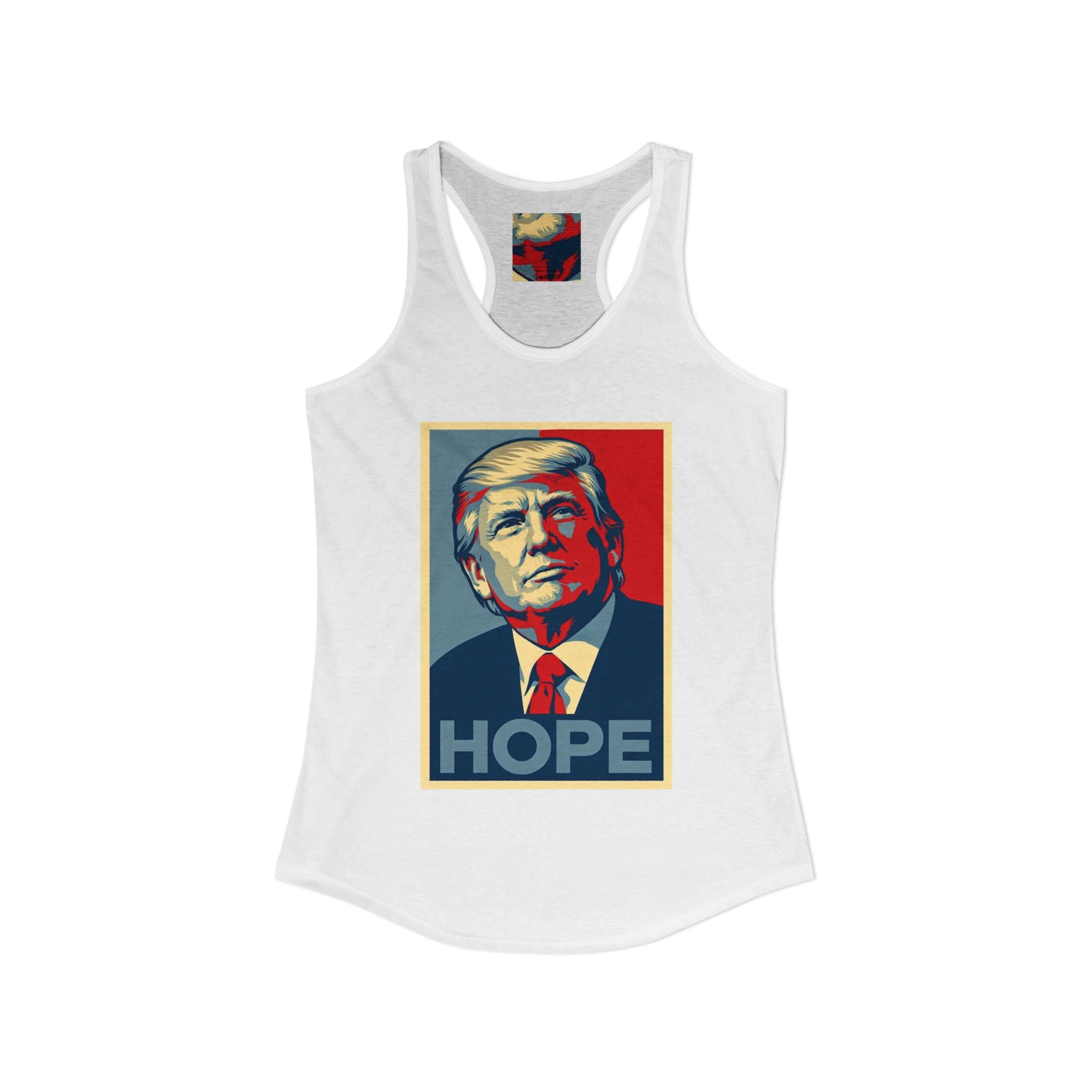 Trump Hope  Ideal Racerback Tank