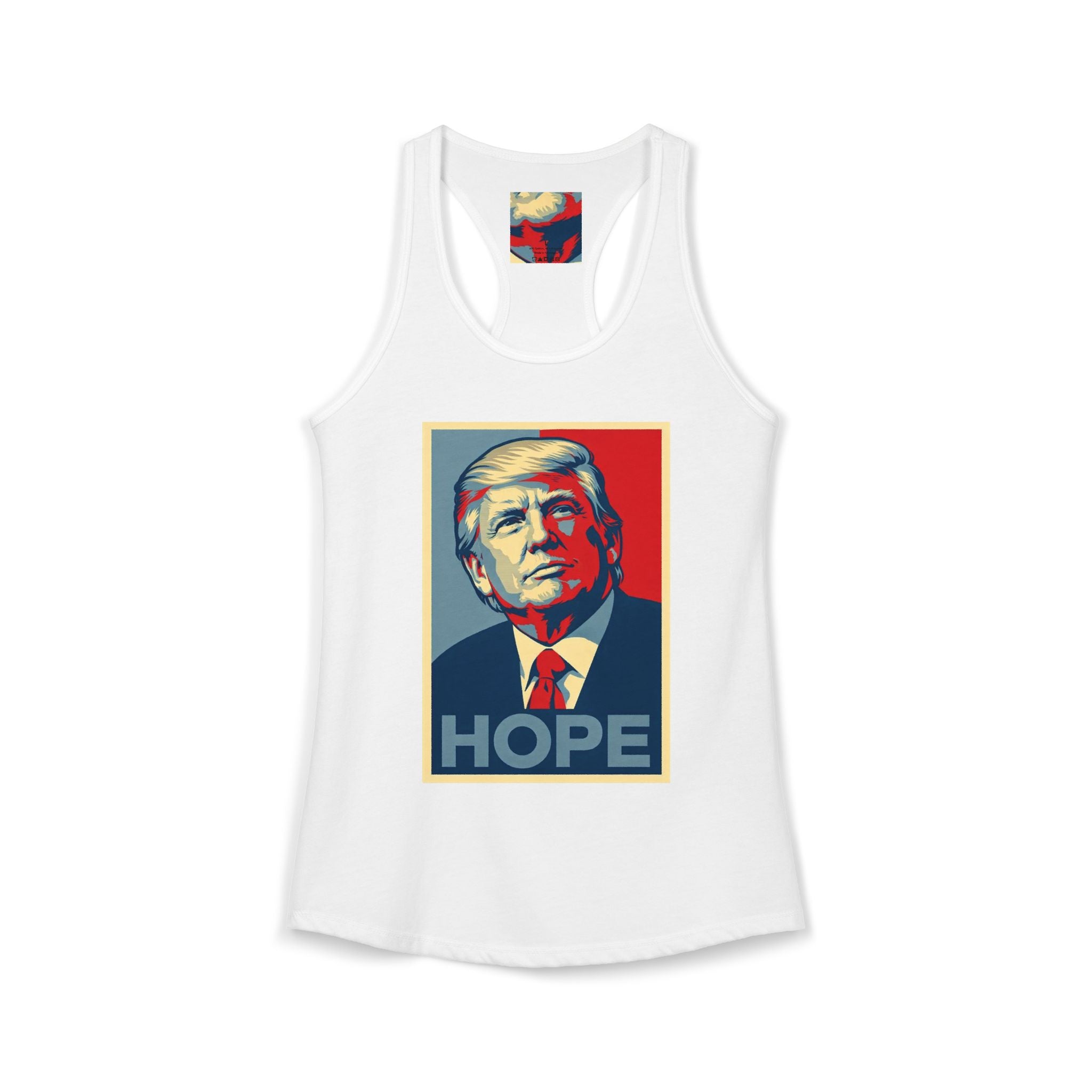 Trump Hope  Ideal Racerback Tank
