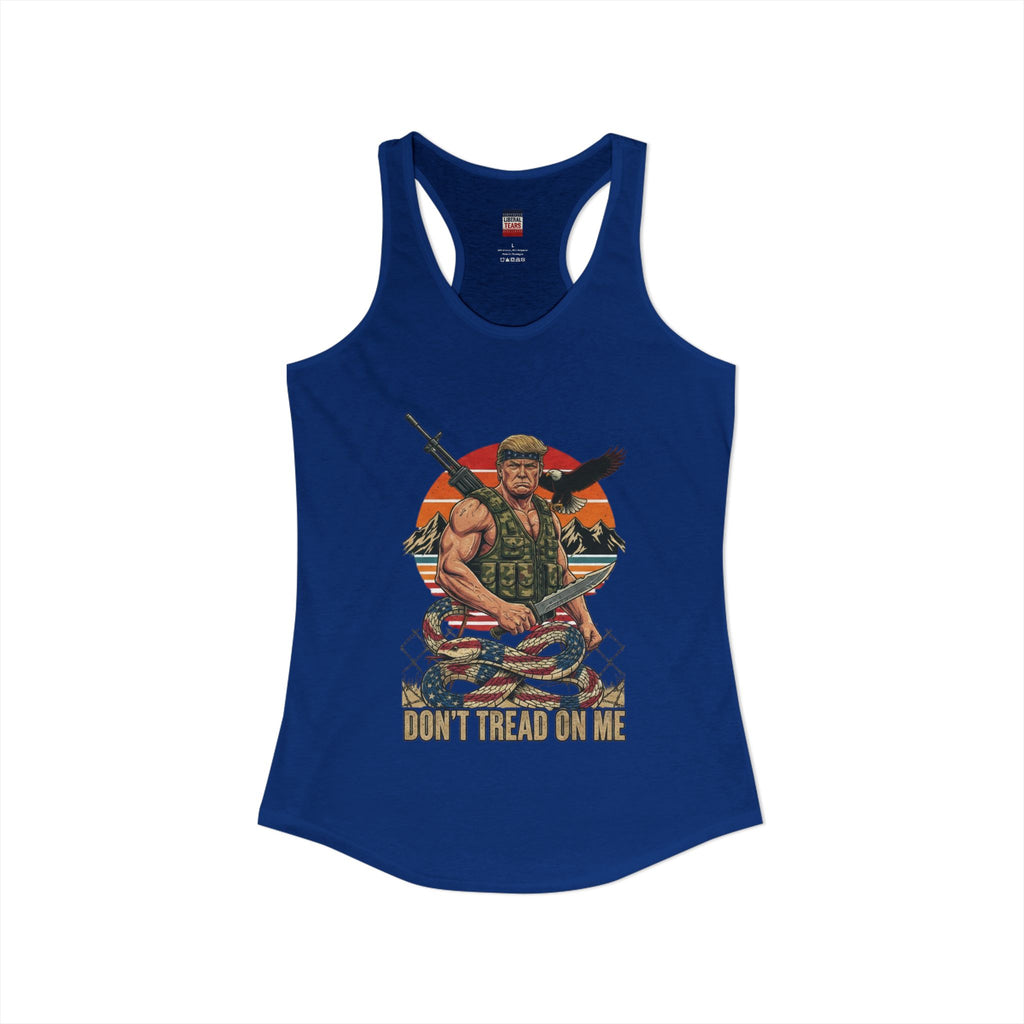 Dont Tread on me Women's Ideal Racerback Tank