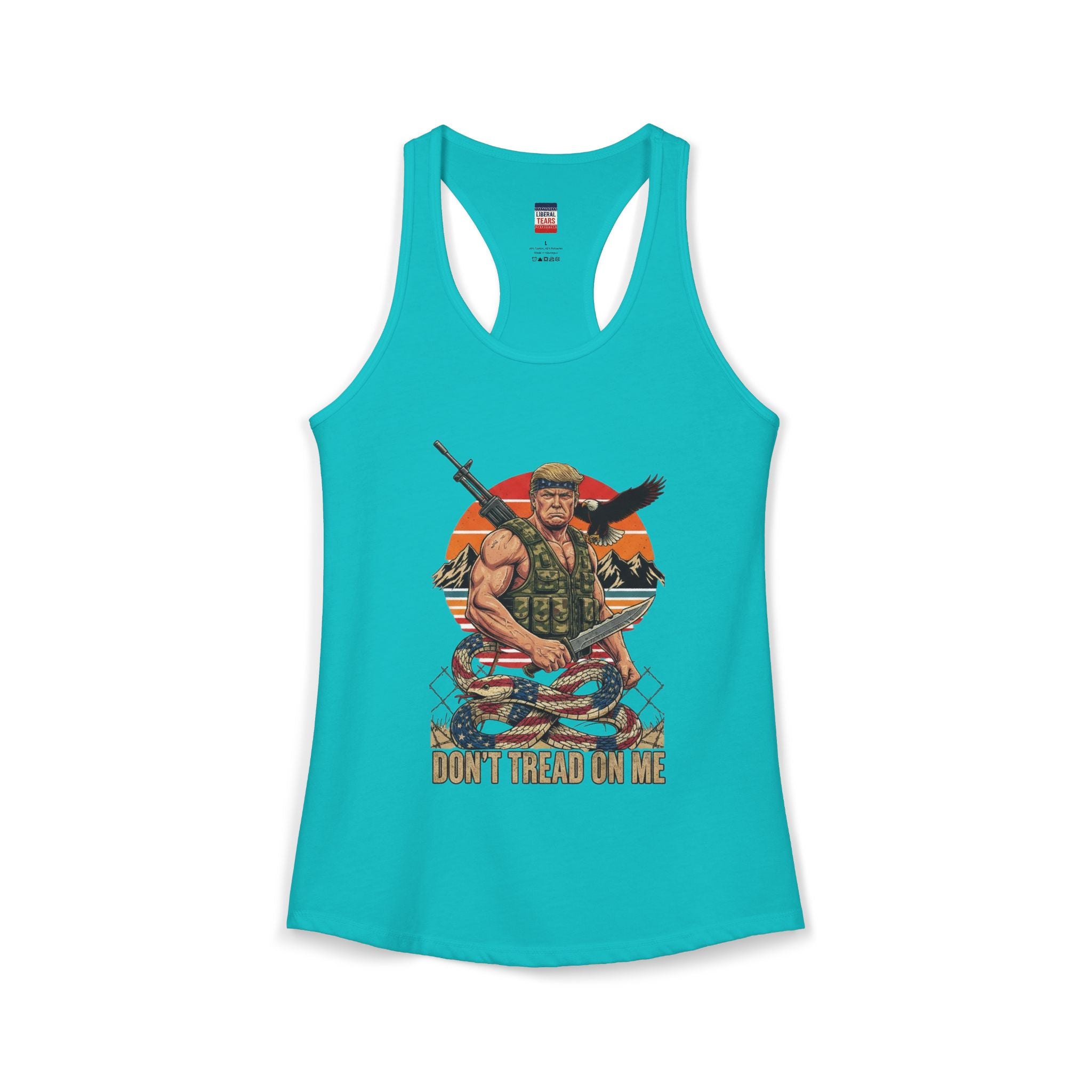 Dont Tread on me Women's Ideal Racerback Tank