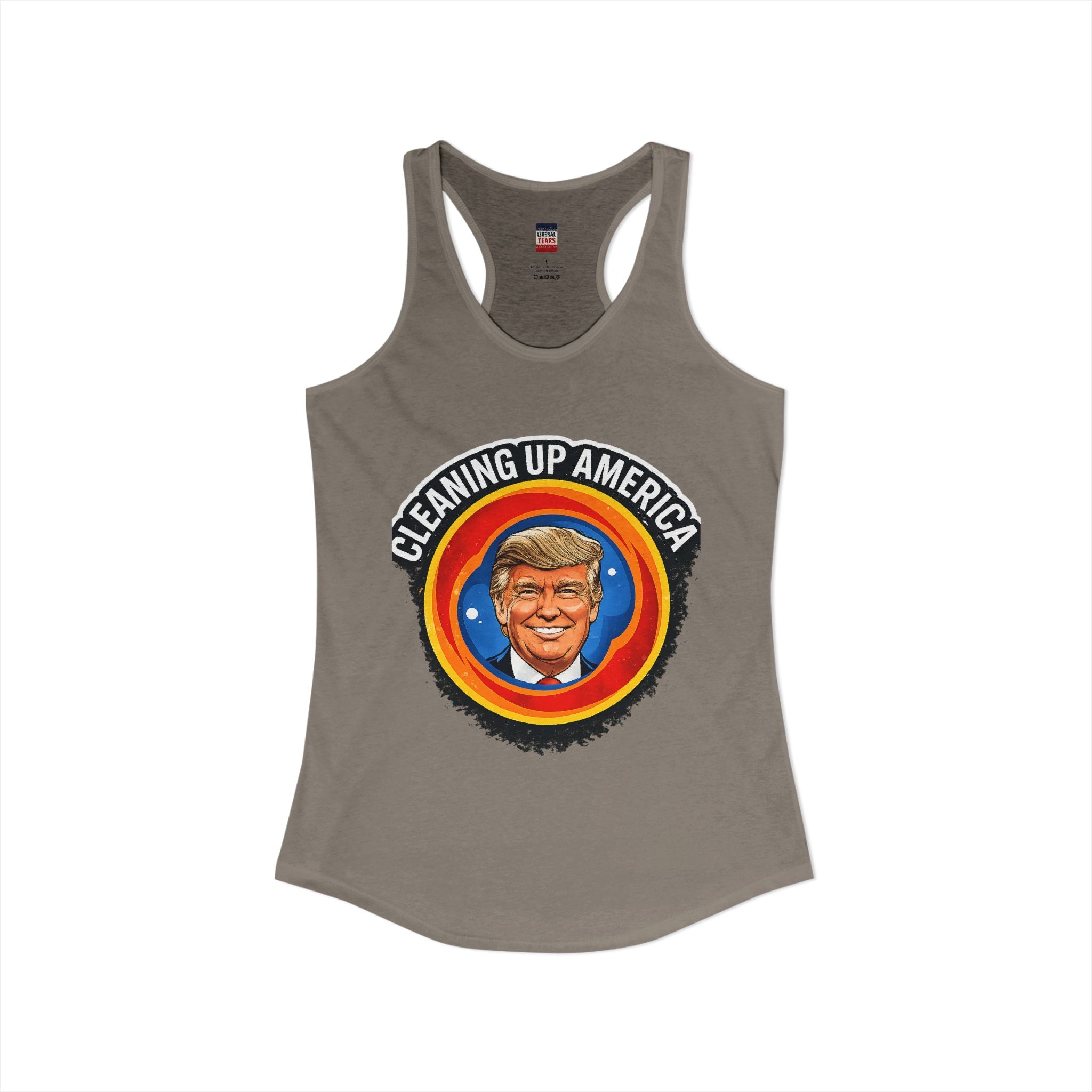 Cleaning Up America  Women's Racerback Tank