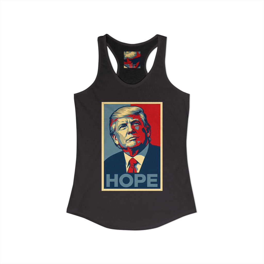 Trump Hope  Ideal Racerback Tank