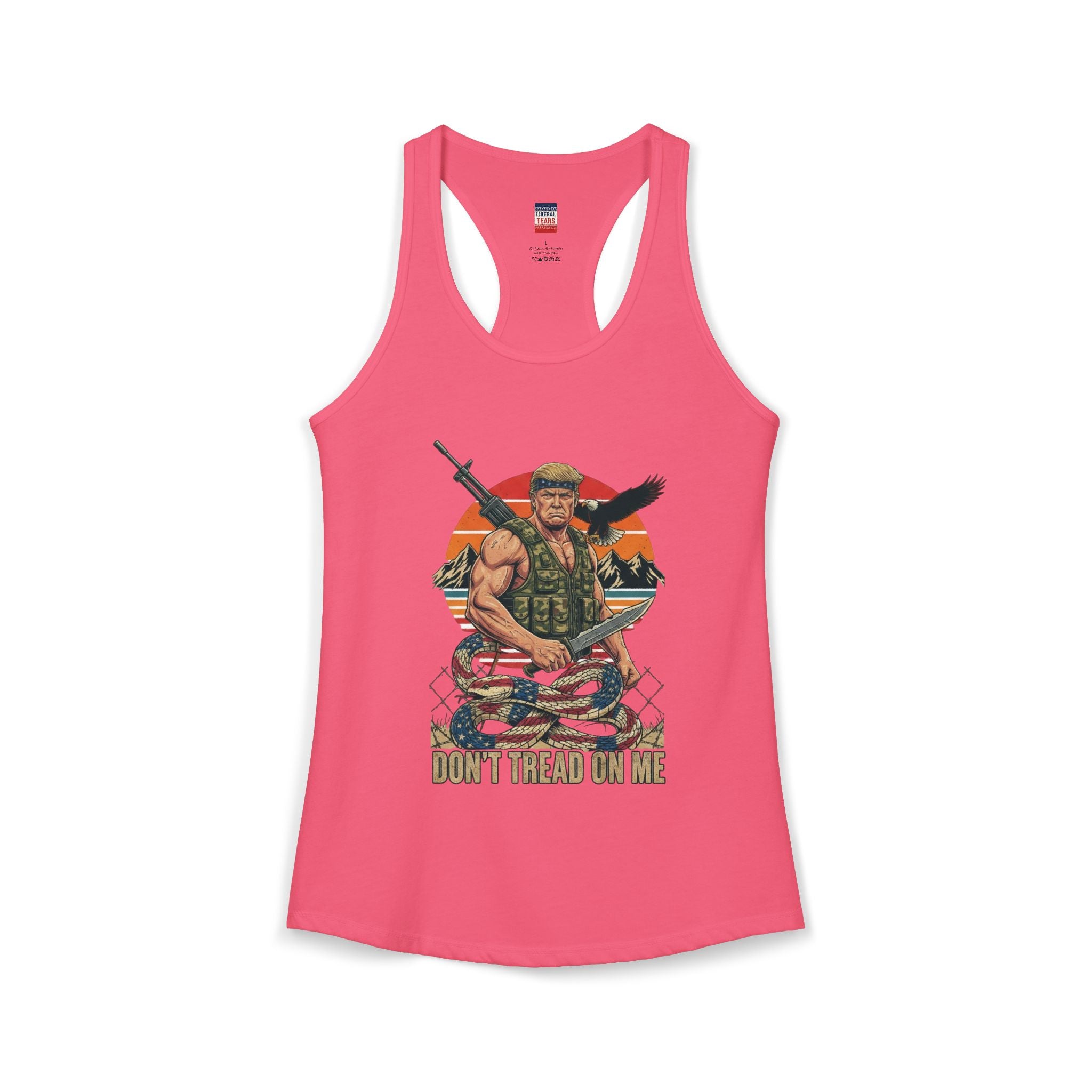 Dont Tread on me Women's Ideal Racerback Tank