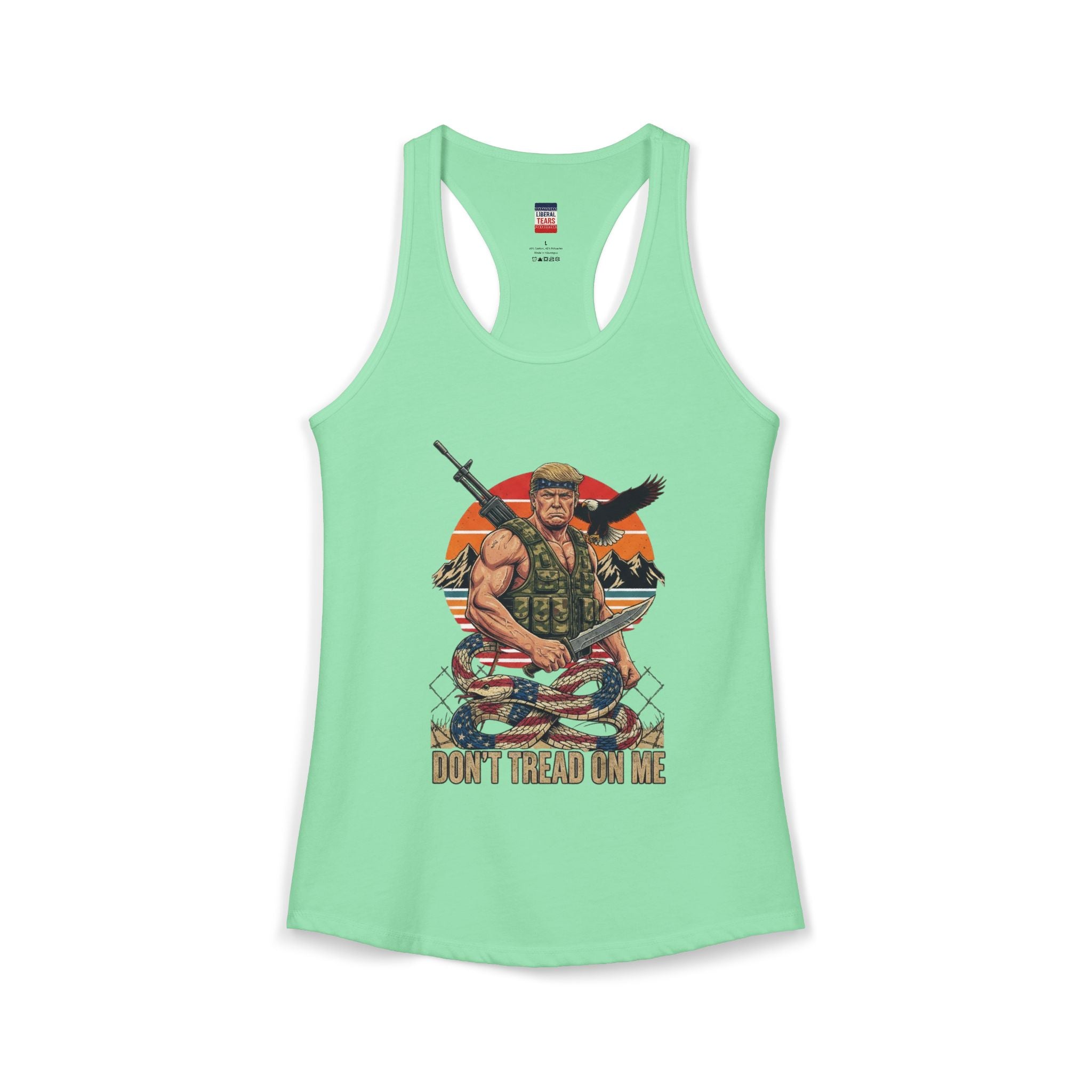 Dont Tread on me Women's Ideal Racerback Tank