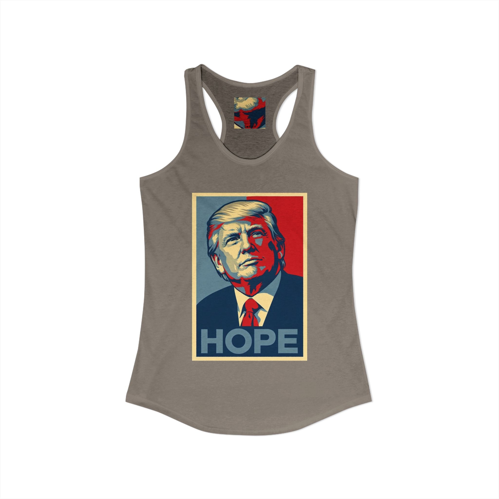 Trump Hope  Ideal Racerback Tank