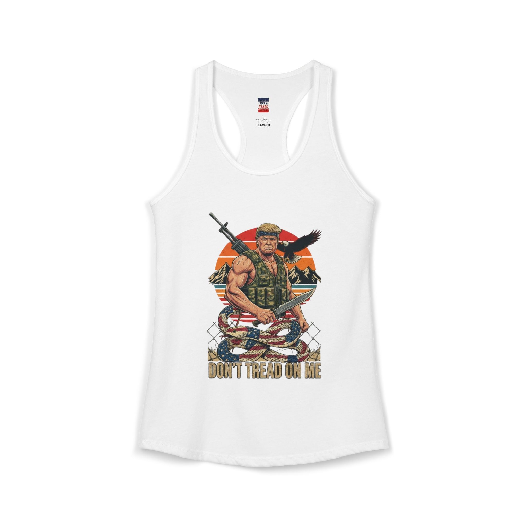 Dont Tread on me Women's Ideal Racerback Tank