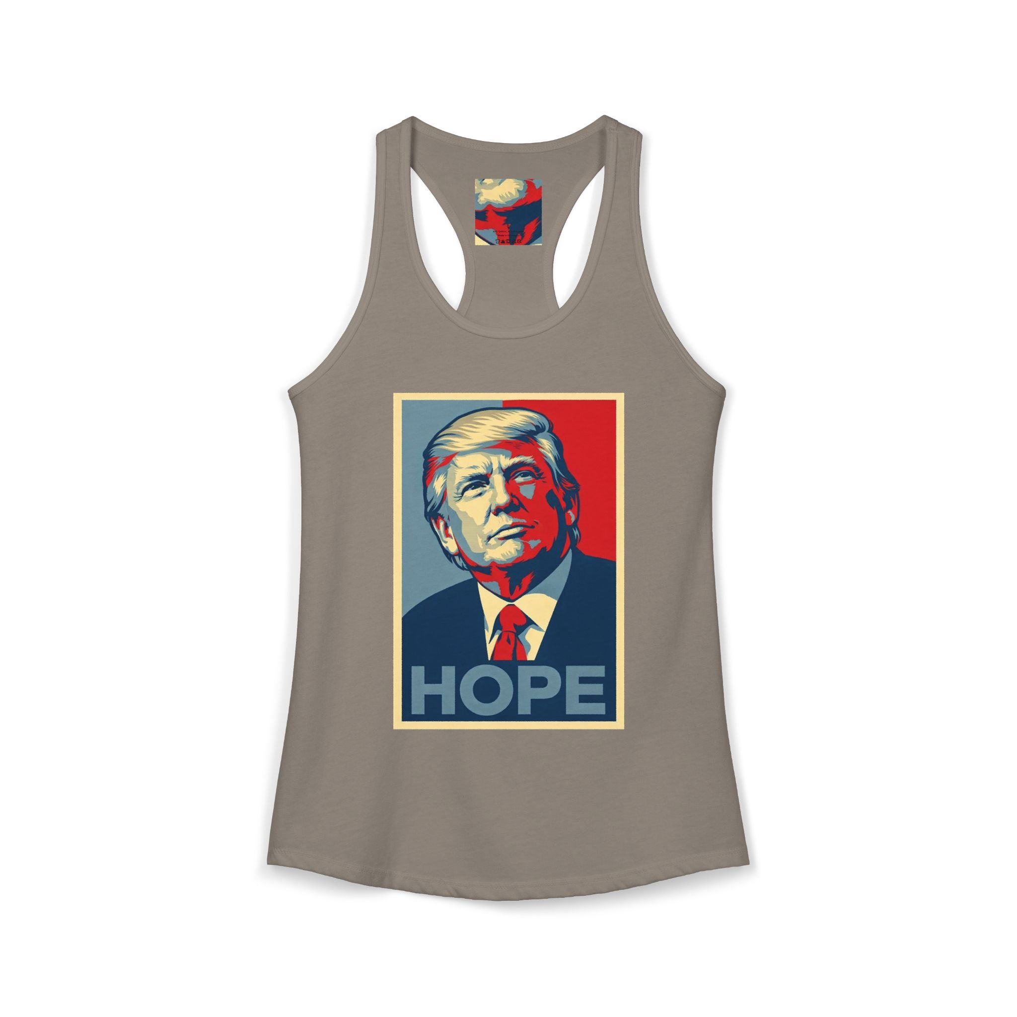 Trump Hope  Ideal Racerback Tank