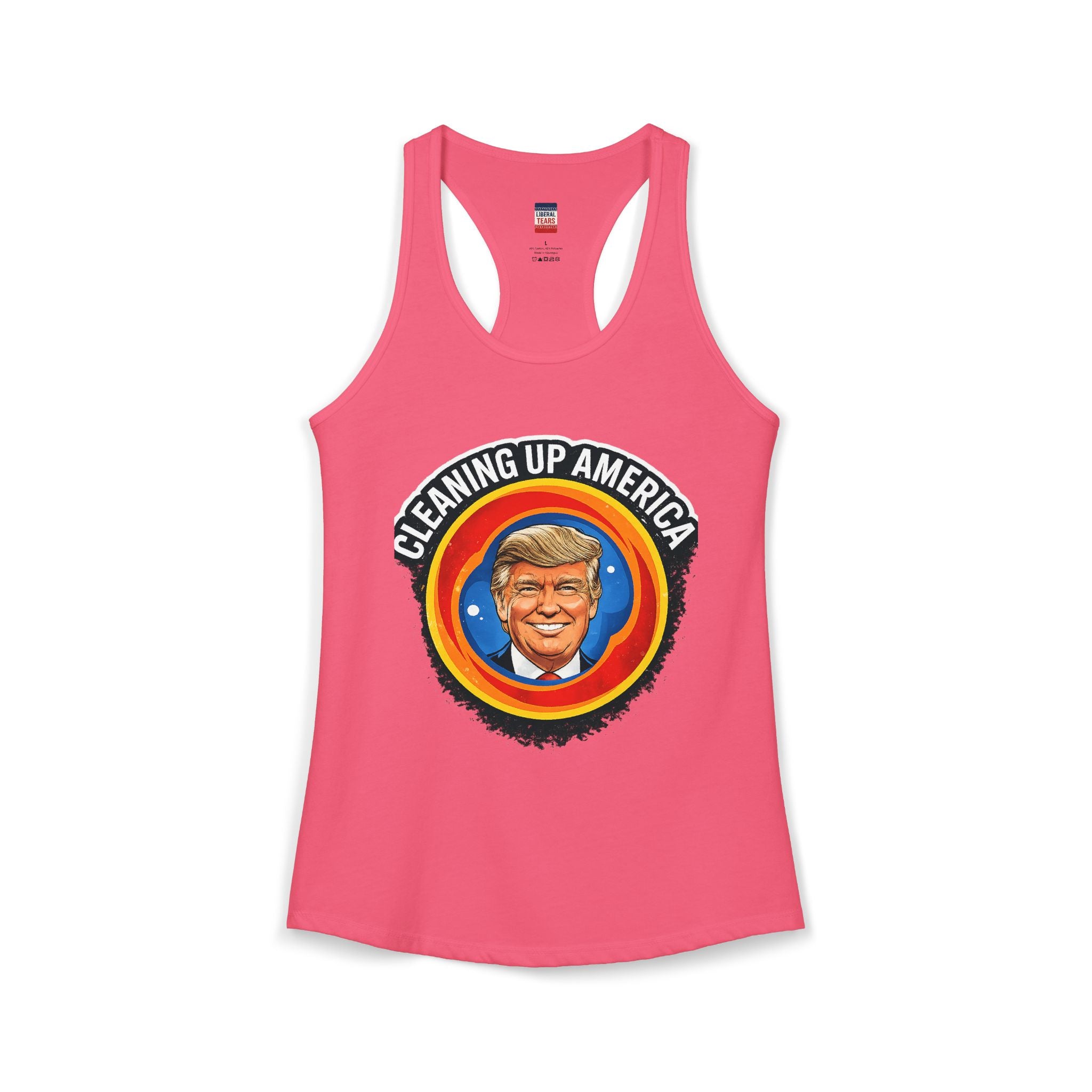 Cleaning Up America  Women's Racerback Tank