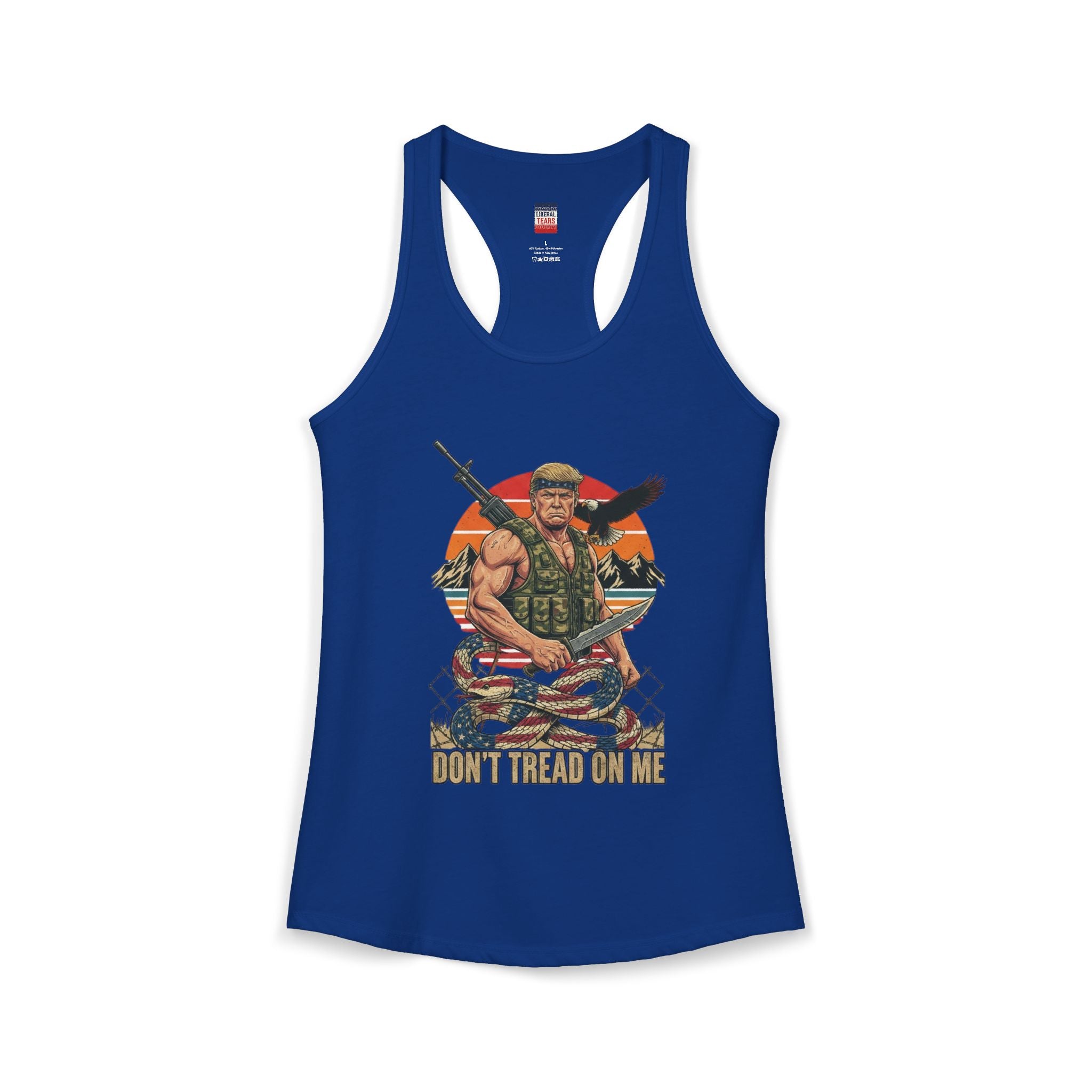 Dont Tread on me Women's Ideal Racerback Tank
