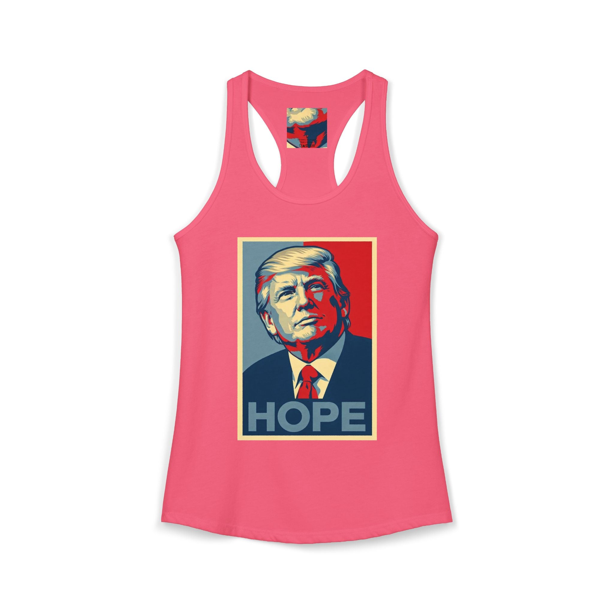 Trump Hope  Ideal Racerback Tank