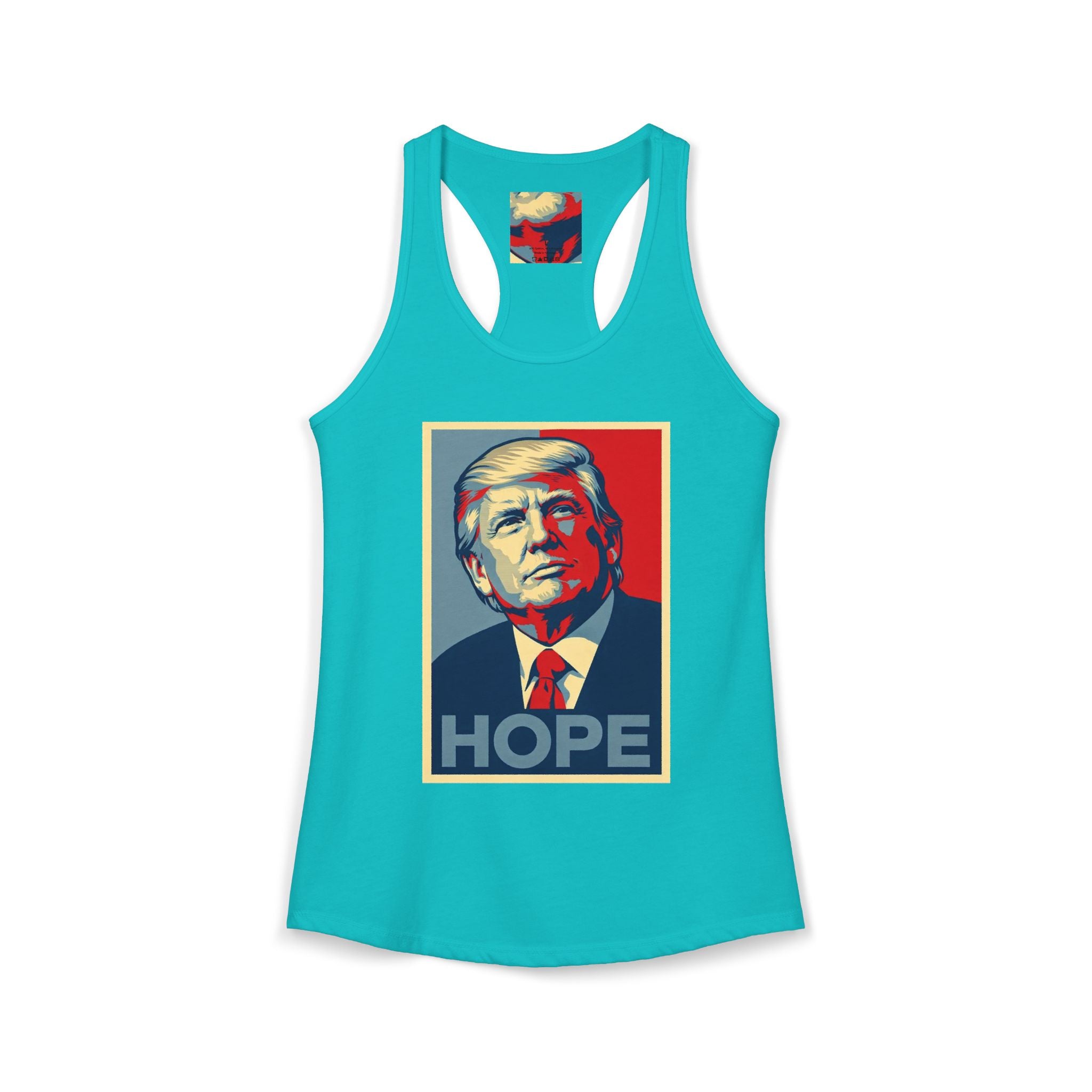 Trump Hope  Ideal Racerback Tank