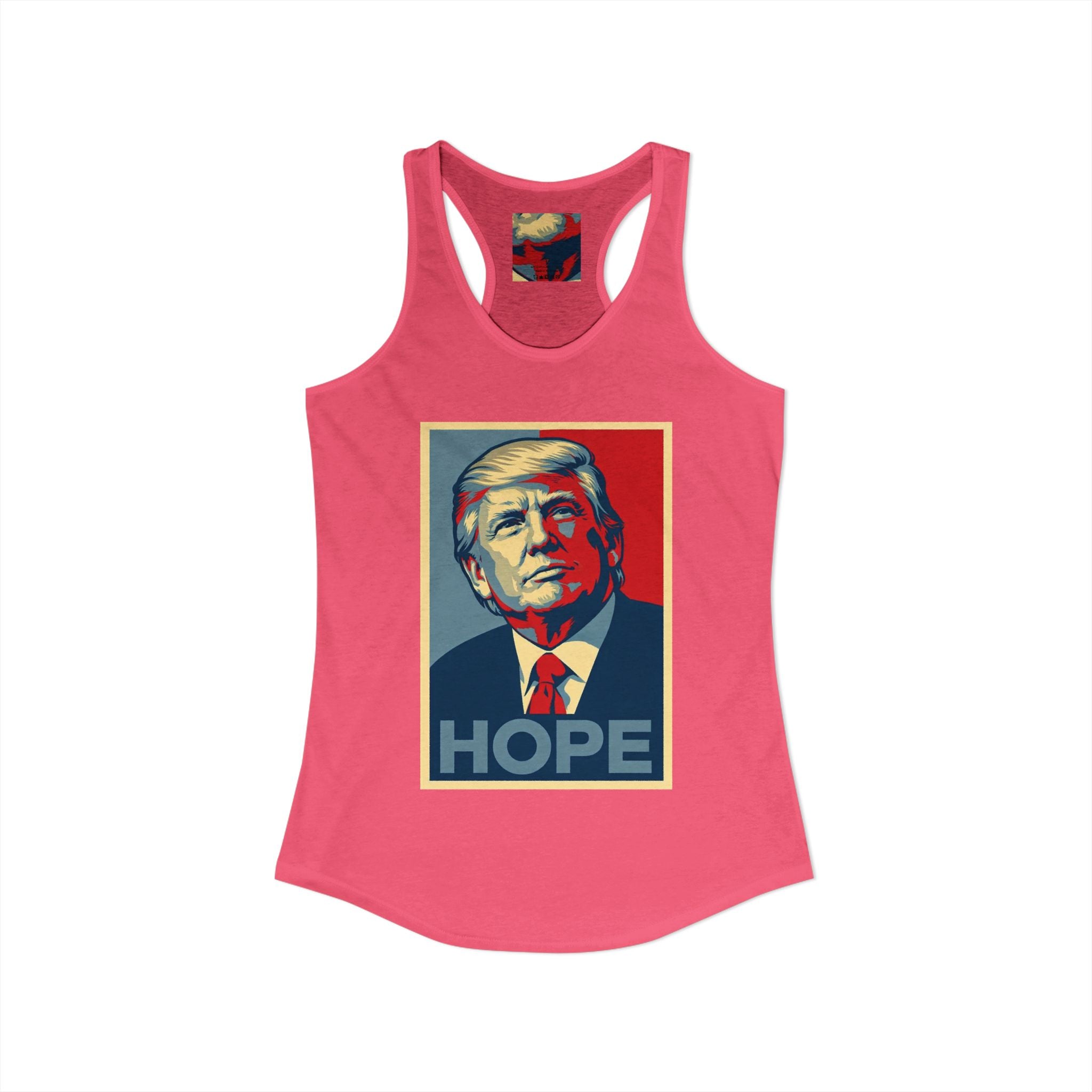 Trump Hope  Ideal Racerback Tank