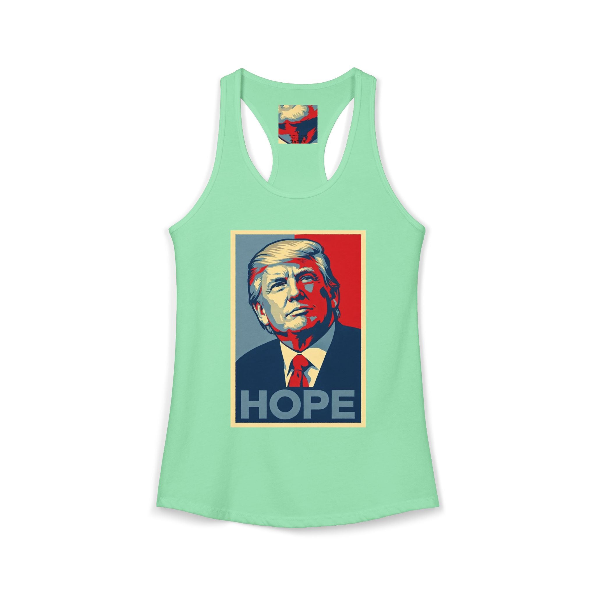 Trump Hope  Ideal Racerback Tank